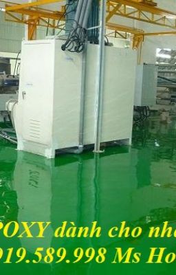 Sơn sàn epoxy cho nhà xưởng màu xám D80680 giá rẻ tại Hà Nội