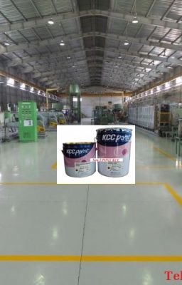 Sơn sàn epoxy hệ lăn 2 thành phấn giá rẻ nhất Hà Nội/ LH chúng tôi nhé