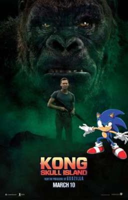 SONIC (ANIME) EN KONG SKULL ISLAND