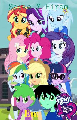 Spike y Hiram en Equestria Girls (Dúo Stars)