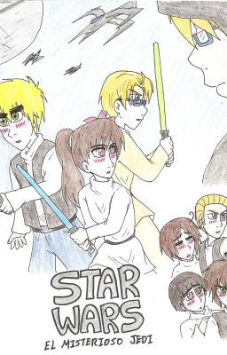 STAR WARS el misterioso jedi (hetalia)