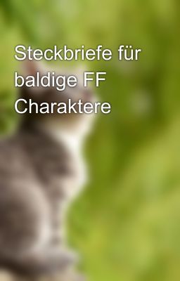 Steckbriefe für baldige FF Charaktere