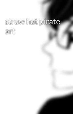 straw hat pirate art