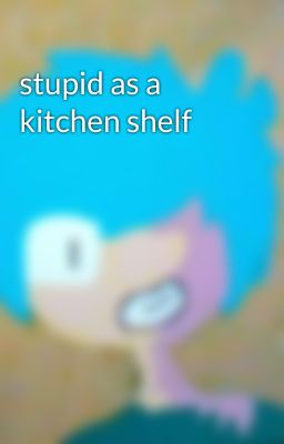 stupid as a kitchen shelf