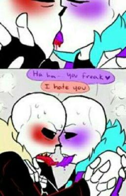 Stupid emotions... (Lust sans x Underfell sans)