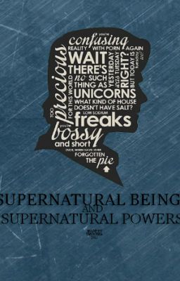 Supernatural beings and supernatural powers