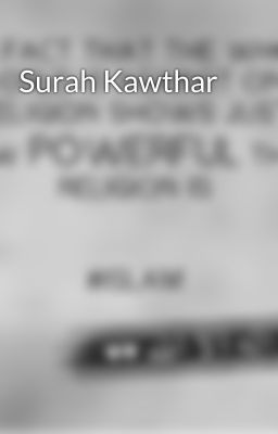 Surah Kawthar