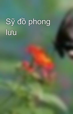 Sỹ đồ phong lưu