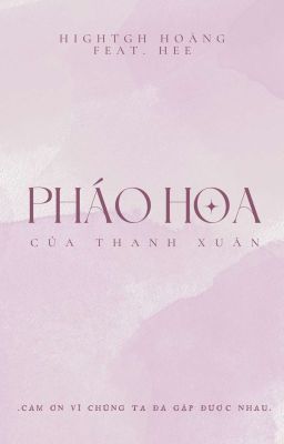 Taekook | Oneshot | Pháo Hoa của Thanh Xuân