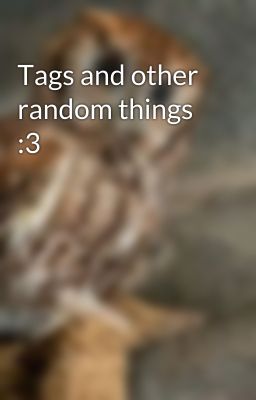 Tags and other random things :3