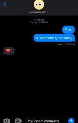 Text. - Dramione Lyrics