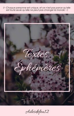 Textes Éphémères