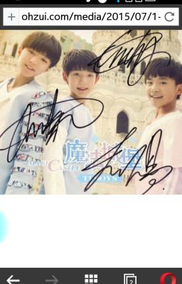 Tfboys và những cô bé đáng yêu.