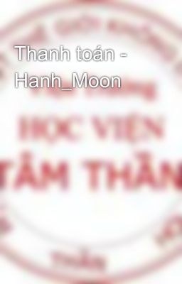 Thanh toán - Hanh_Moon