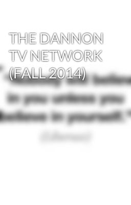 THE DANNON TV NETWORK (FALL 2014)