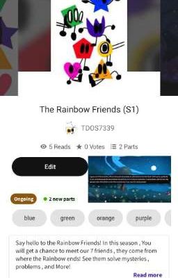 The Rainbow Friends Seasons 1&2 Ships