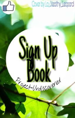 The sign up book