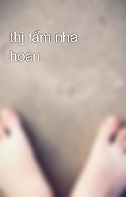 thị tẩm nha hoàn