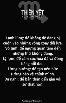 Thiên Yết, điều gì bạn chưa hiểu ? [BY RED]