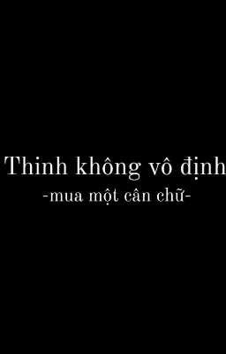 Thinh không vô định