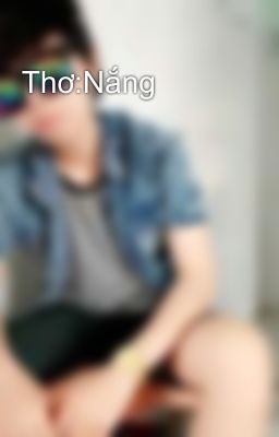 Thơ:Nắng