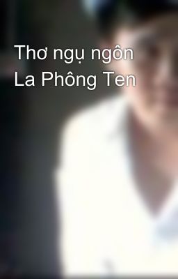 Thơ ngụ ngôn La Phông Ten