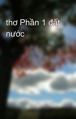 thơ Phần 1 đất nước