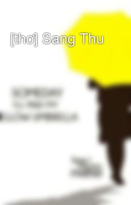 [thơ] Sang Thu