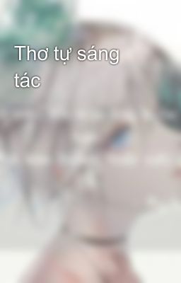 Thơ tự sáng tác