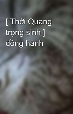 [ Thời Quang trọng sinh ] đồng hành