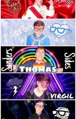 Thomas Sanders and Sanders Sides x My OC'S 