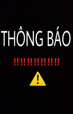 THÔNG BÁO!!!