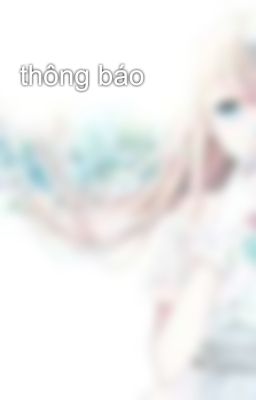 thông báo