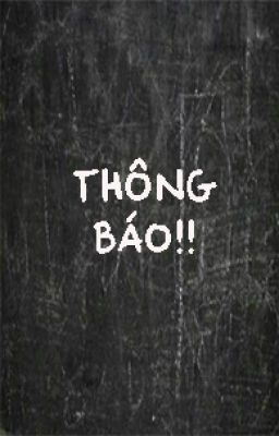 THÔNG BÁO!