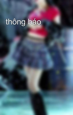 thông báo