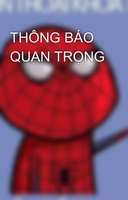 THÔNG BÁO QUAN TRỌNG