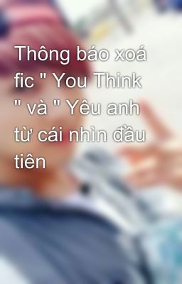 Thông báo xoá fic 