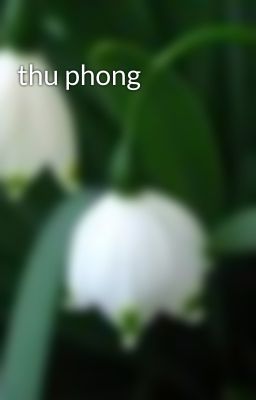 thu phong