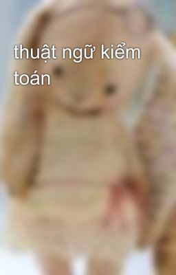 thuật ngữ kiểm toán