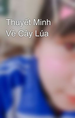 Thuyết Minh Về Cây Lúa