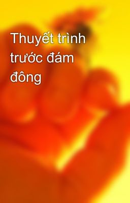 Thuyết trình trước đám đông