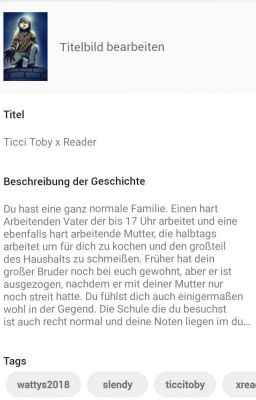 Ticci Toby X Reader - Kommentierung