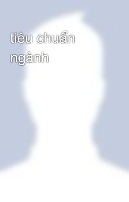 tiêu chuẩn ngành