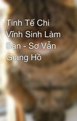 Tinh Tế Chi Vĩnh Sinh Làm Bạn - Sơ Vẫn Giang Hồ