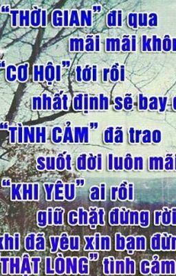 TÌNH YÊU MỘT PHÍA