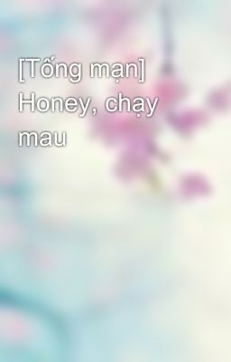 [Tống mạn] Honey, chạy mau