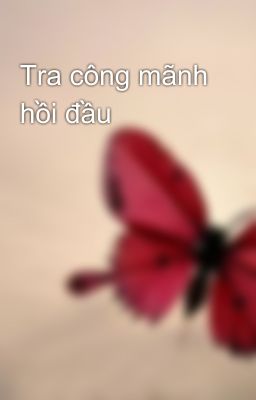 Tra công mãnh hồi đầu