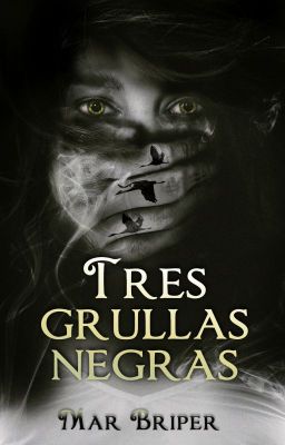 Tres grullas negras