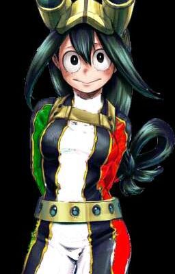 Tsuyu Asui La Mex Might y portadora del  Mex For All. (BNHA)