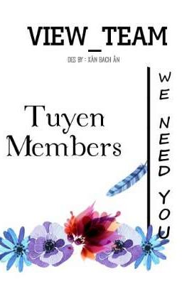 Tuyển Members | 『 VIEW_TEAM 』